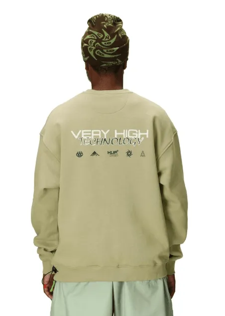 686 Men's Huf Premium Heavyweight Crew Sweatshirt - Image 2