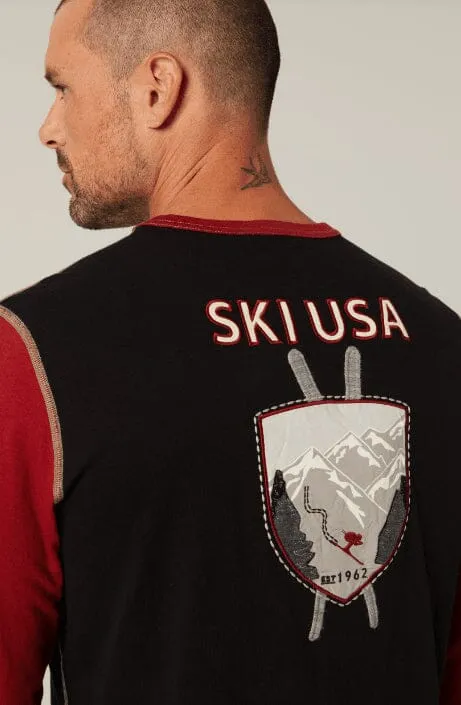 Alp n Rock Men's USA Ski 1962 Crew Shirt - Image 3