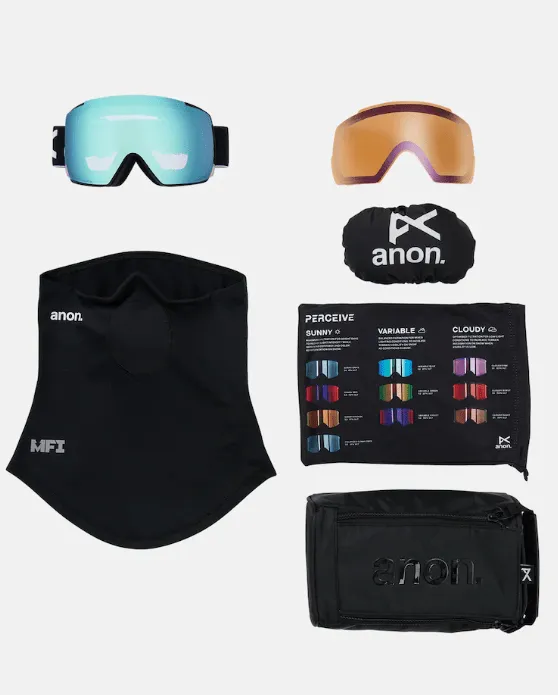 Anon M5 Goggles + Bonus Lens & MFI Face Mask - Image 3