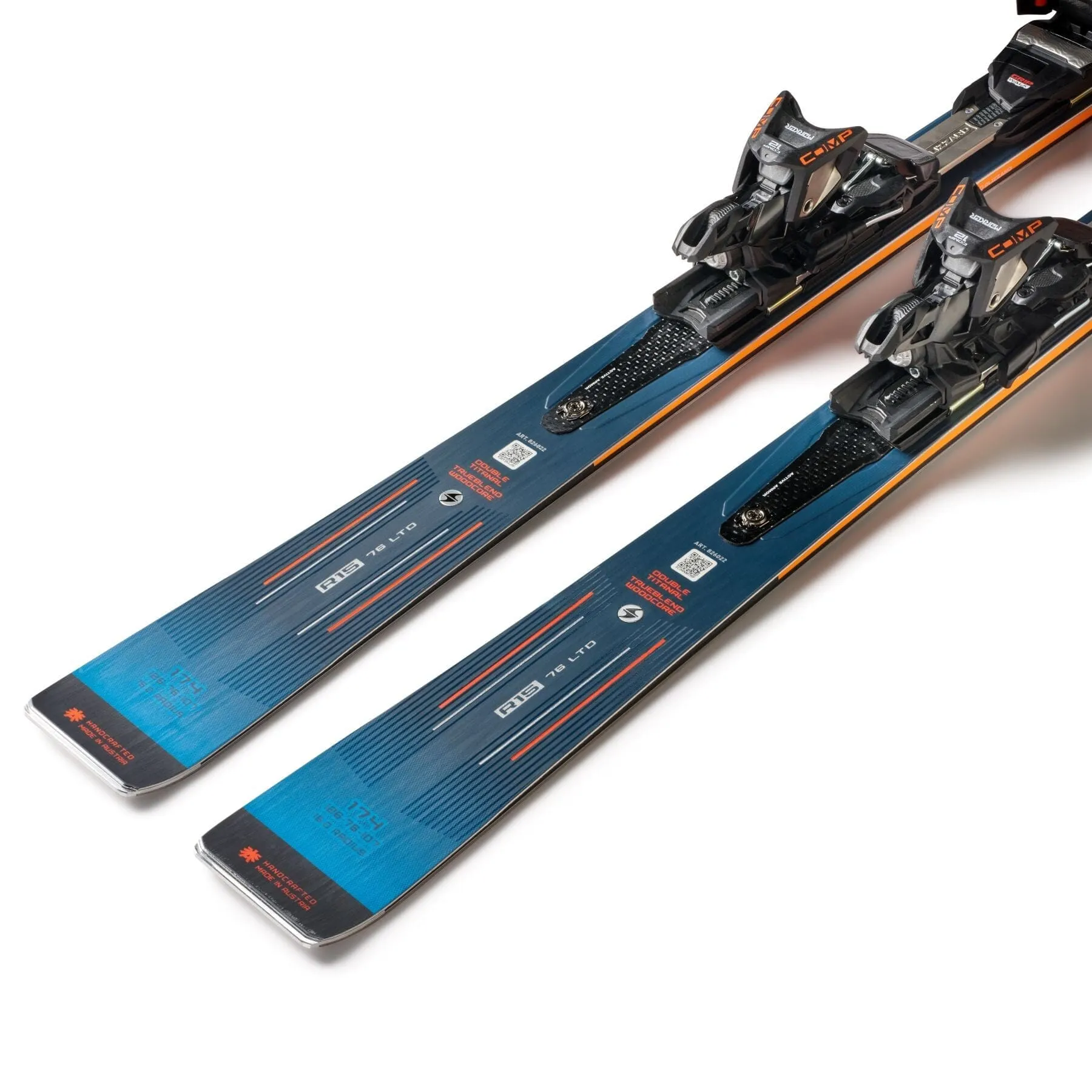 Blizzard Mens Thunderbird 76 LTD Skis with Comp 12 Bindings 2026 - Image 3