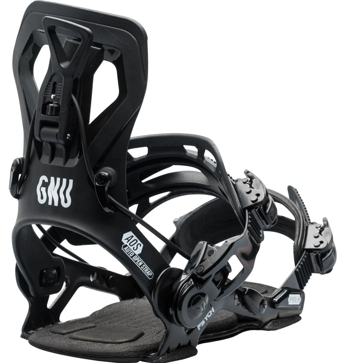 Gnu Men's Psych Snowboard Bindings 2026 - Image 2