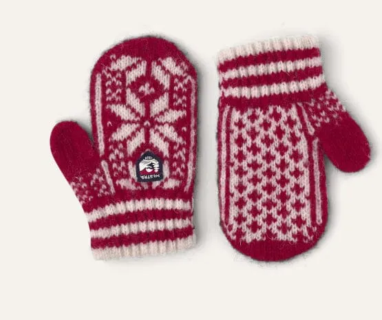 Hestra Toddlers Nordic Mittens - Image 2