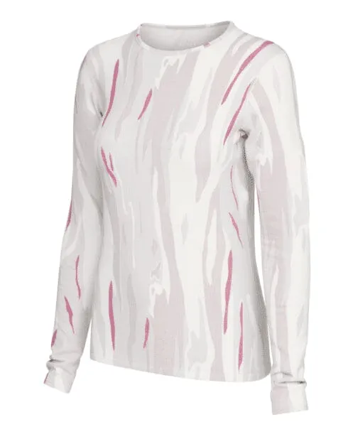 Le Bent Women's Heavyweight Antarctic Grid Fleece Crew - Image 5