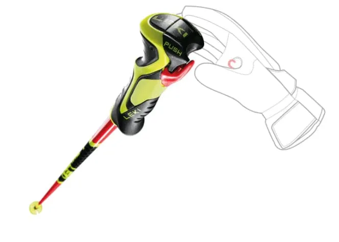 Leki WCR Lite SL 3D Race Poles - Image 4