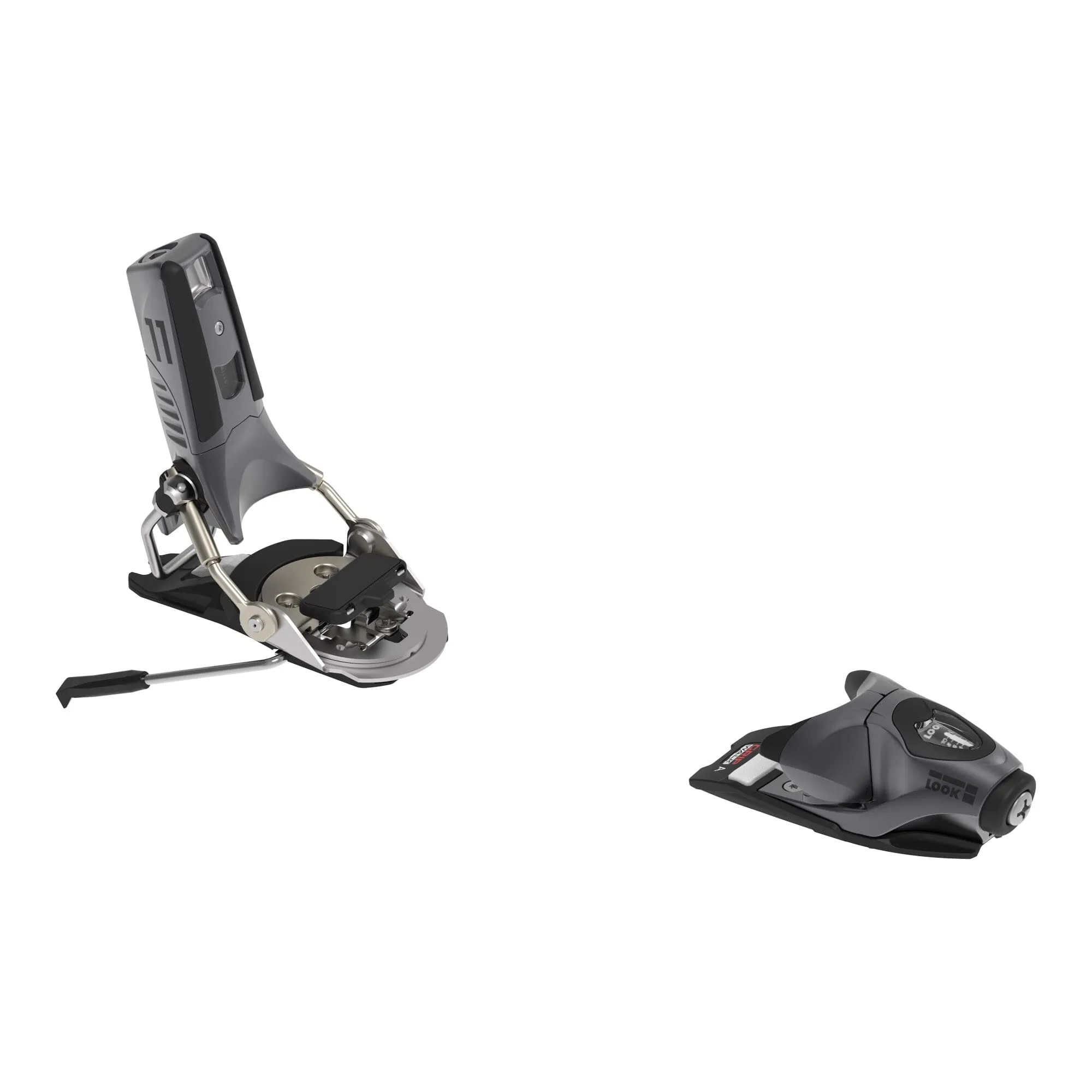 Look Pivot 2.0 13 GW Bindings with 95mm Brakes - Black Metal