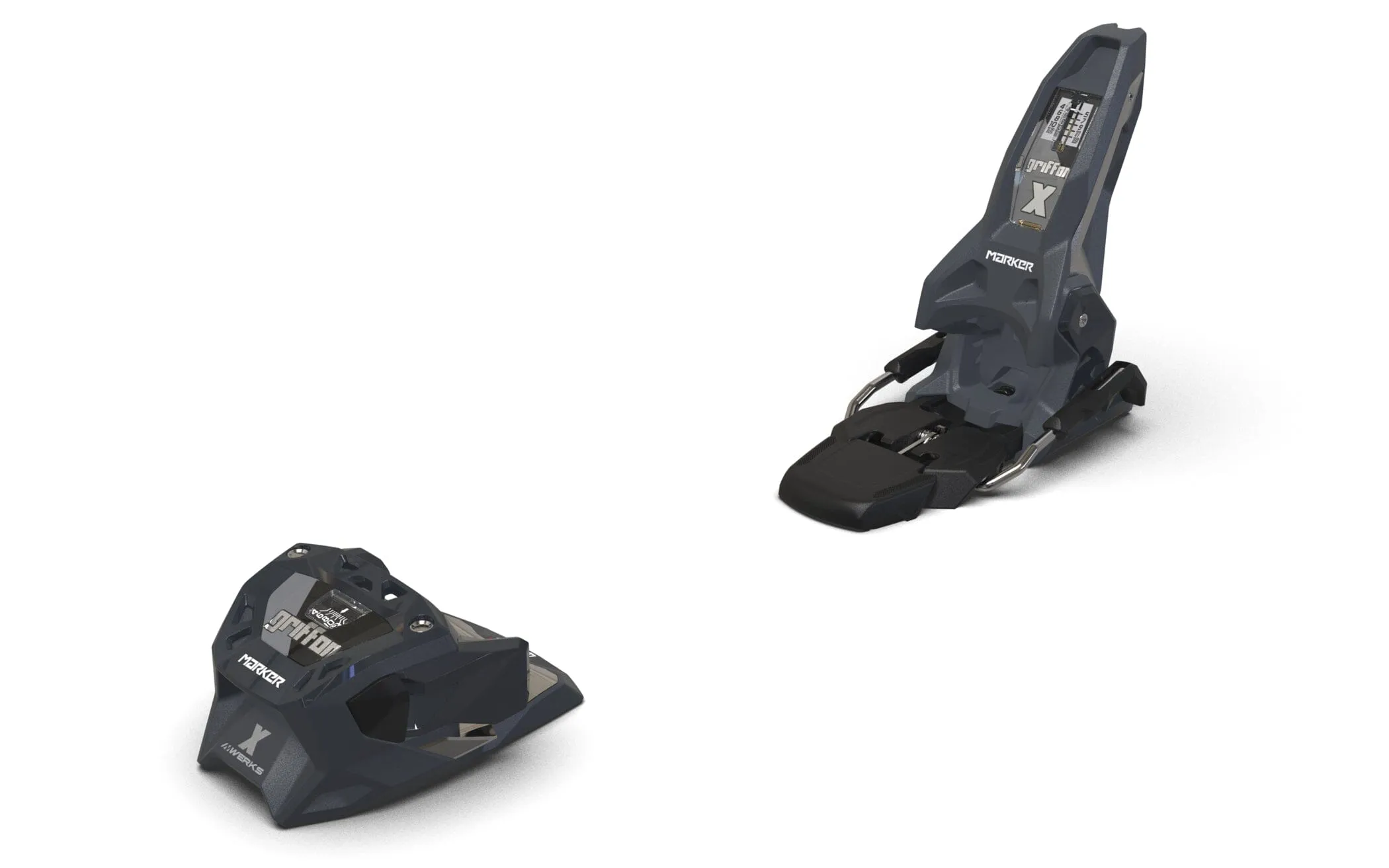 Marker Girffon X 13 MWERKS Bindings with 90mm Brakes - Black/Graphite