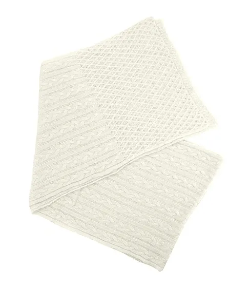 Mitchie's Matchings Women's Cable Knit Sparkle Scarf with Crystals - Image 2