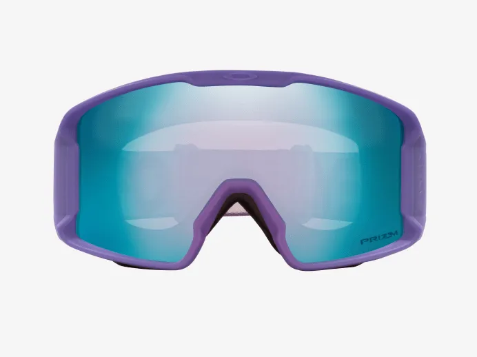 Oakley Line Miner M Goggles - Matte B1B Lilac with Prizm Snow Sapphire Iridium Lens - Image 2
