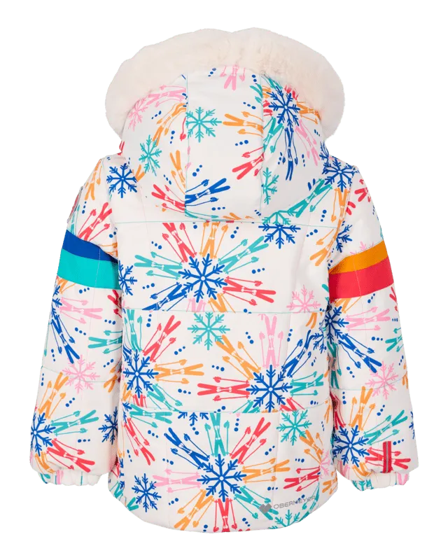 Obermeyer Toddler Kaizen Jacket with Faux Fur - Image 6