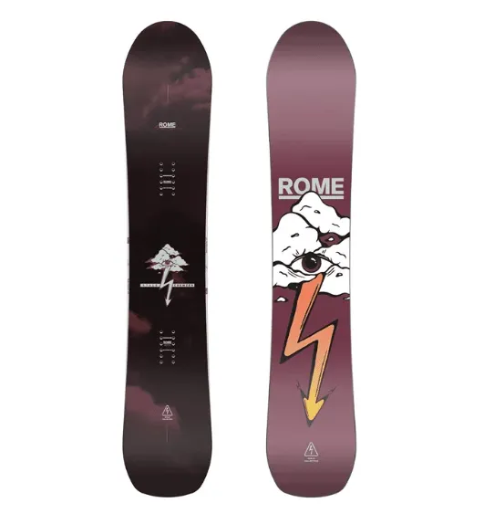 Rome Men's Stale Crewzer Snowboard 2026