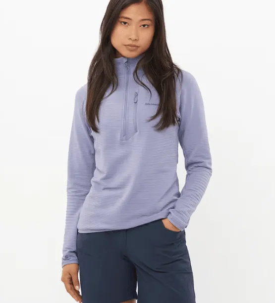 Salomon Women's Essential Lightwarm Half Zip