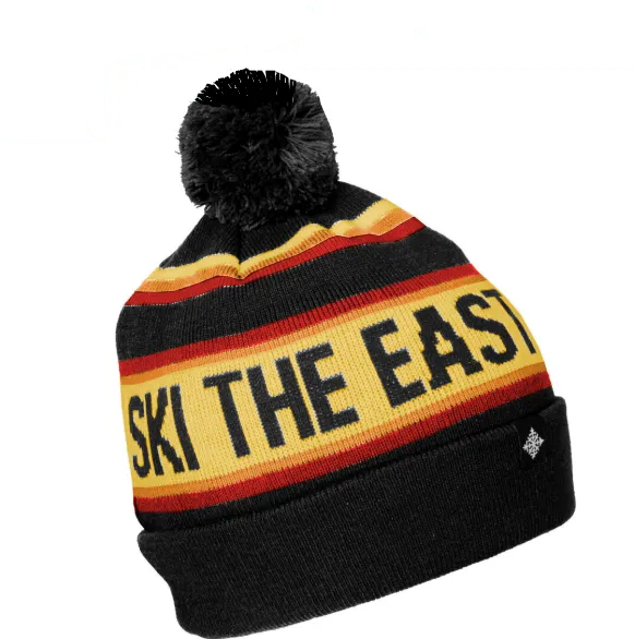 Ski The East Kids' Youth Tailgaiter Pom Beanie - Image 2