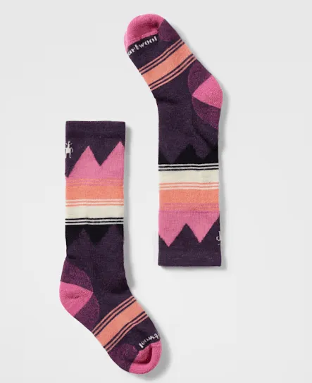 Smartwool Kids' Ski Light Cushion Over The Calf Socks