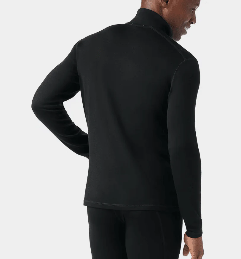 Smartwool Men's Classic Thermal Merino Base Layer 1/4 Zip - Image 2