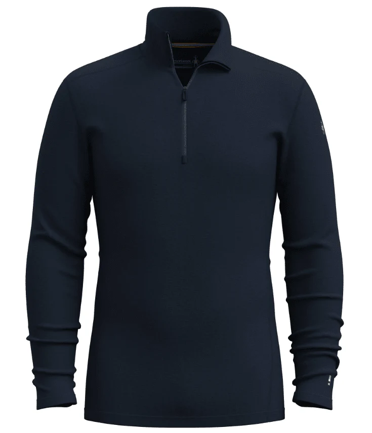 Smartwool Men's Classic Thermal Merino Base Layer 1/4 Zip - Image 6