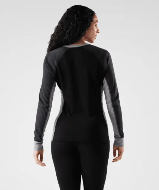 Smartwool Women's Classic Thermal Merino Base Layer Colorblock Crew - Image 2