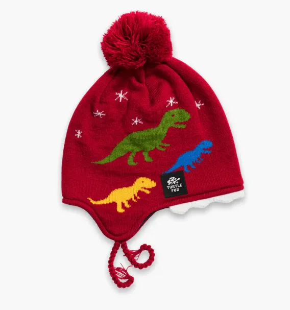 Turtle Fur Toddler Chomp Chomp Earflap Hat