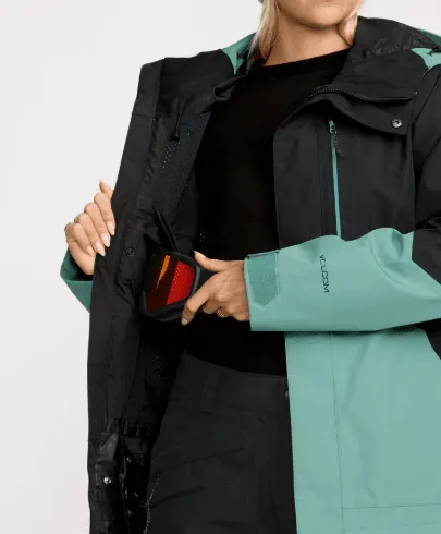 Volcom Womens V. Co Tech Eras GORE-TEX Insulated Jacket - Image 3